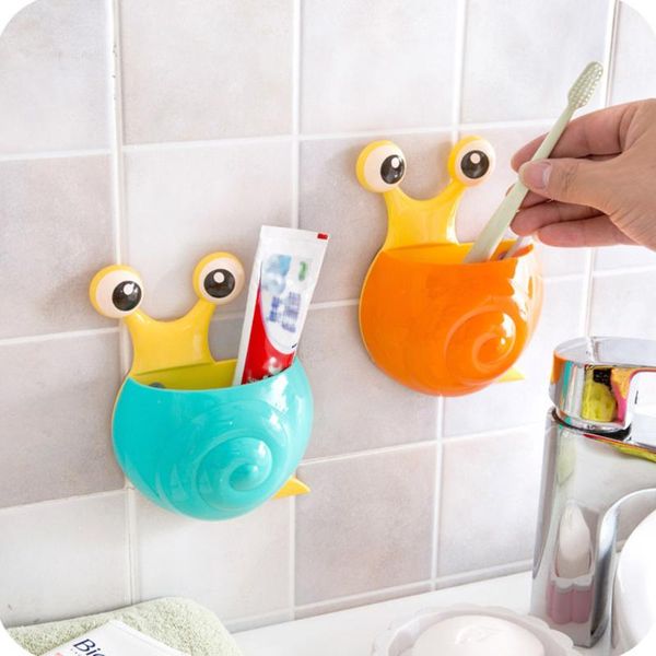 bathroom storage & organization 4pcs suction cup snail wall mount cute cartoon creative toothbrush toothpaste holders containers organizer f
bathroom storage & organization 4pcs suction cup snail wall mount cute cartoon creative toothbrush toothpaste holders containers organizer f