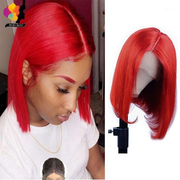remyblue straight short bob human hair red 13*1 transparent lace brazilian wigs 150% pre-colored for black woman remy hair1, Black;brown
remyblue straight short bob human hair red 13*1 transparent lace brazilian wigs 150% pre-colored for black woman remy hair1, Black;brown