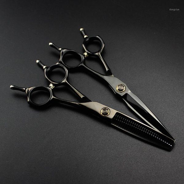 professional japan steel 6 '' cut black bearing hair scissors haircut thinning barber makas cutting shears hairdresser scissors1
professional japan steel 6 '' cut black bearing hair scissors haircut thinning barber makas cutting shears hairdresser scissors1