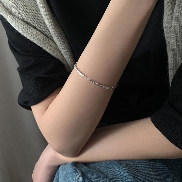 charm bracelets ins fashion square tube geometric bracelet trendy adjustable summer style small for women jewelry wholesale, Golden;silver
charm bracelets ins fashion square tube geometric bracelet trendy adjustable summer style small for women jewelry wholesale, Golden;silver