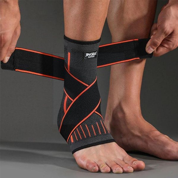 ankle support protective football basketball compression strap belt nylon brace high elastic protector i6r2, Blue;black
ankle support protective football basketball compression strap belt nylon brace high elastic protector i6r2, Blue;black