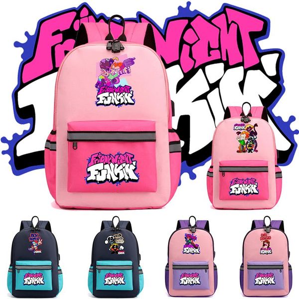 backpack cosplay friday night funkin canvas children kids schoolbag travel bag back to school bookbag usb charging
backpack cosplay friday night funkin canvas children kids schoolbag travel bag back to school bookbag usb charging