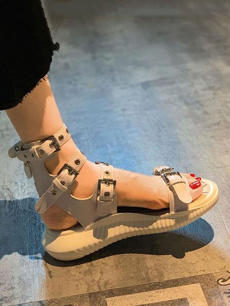 sandals women's shoes summer style 2021 belt buckle thick-soled non-slip fashion retro roman, Black
sandals women's shoes summer style 2021 belt buckle thick-soled non-slip fashion retro roman, Black