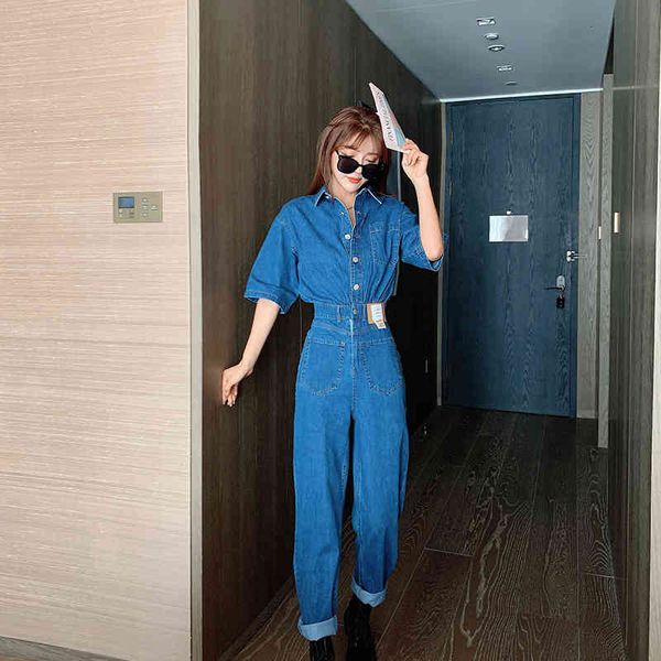 jumpsuit rompers womens denim jumpsuit streetwear turn down collar loose straight short sleeve long blue jeans jumpsuits overalls, Black;white
jumpsuit rompers womens denim jumpsuit streetwear turn down collar loose straight short sleeve long blue jeans jumpsuits overalls, Black;white
