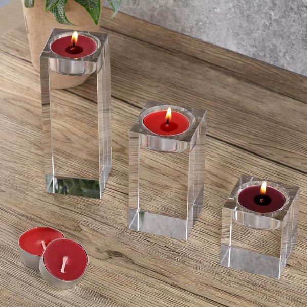 candle holders 3pcs artificial crystal holder small tealight candlestick rack 3 specifications candlelight dinner wedding tabledecor
candle holders 3pcs artificial crystal holder small tealight candlestick rack 3 specifications candlelight dinner wedding tabledecor