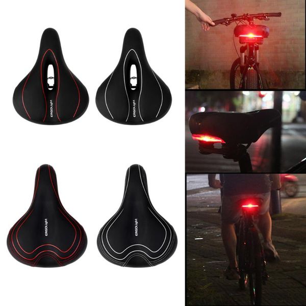 bike saddles bicycle saddle seat cushion with tail warning light resistant hollow/solid pu leather mtb mountain road
bike saddles bicycle saddle seat cushion with tail warning light resistant hollow/solid pu leather mtb mountain road