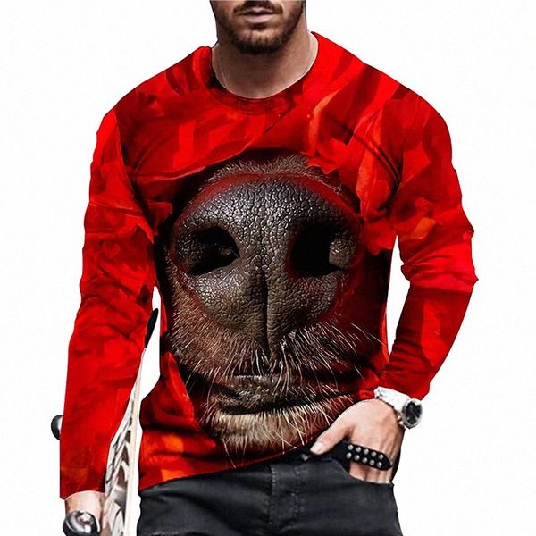 men's t shirt 3d print cat graphic prints animal crew neck daily holiday print long sleeve casual designer big and tall red yellow 07a, White;black
men's t shirt 3d print cat graphic prints animal crew neck daily holiday print long sleeve casual designer big and tall red yellow 07a, White;black