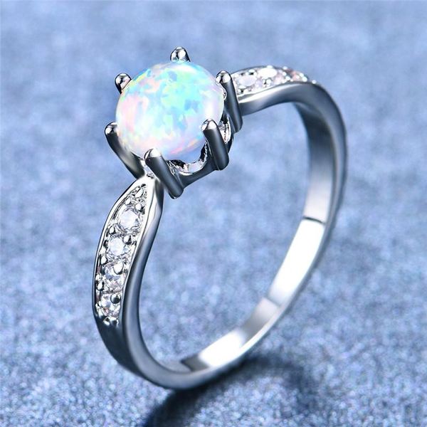 wedding rings cute female small round stone ring blue white fire opal for women silver color bands engagement, Slivery;golden
wedding rings cute female small round stone ring blue white fire opal for women silver color bands engagement, Slivery;golden