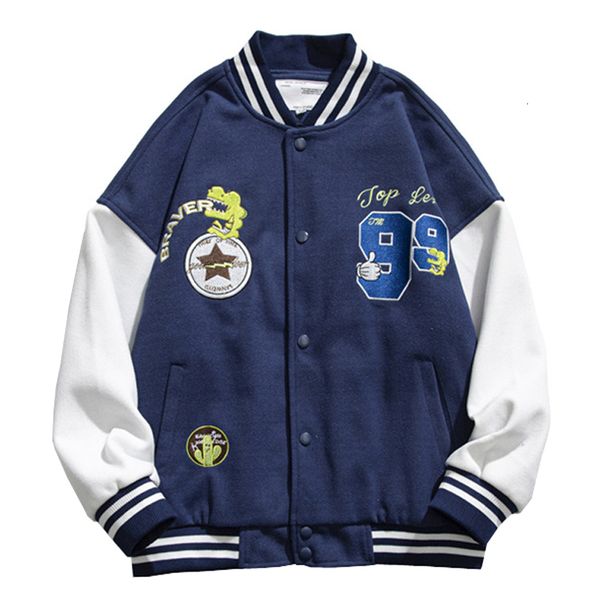 men's jackets 2021 arrival fashion personalized thick cotton single breasted embroidered baseball jacket casual loose, Black;brown
men's jackets 2021 arrival fashion personalized thick cotton single breasted embroidered baseball jacket casual loose, Black;brown