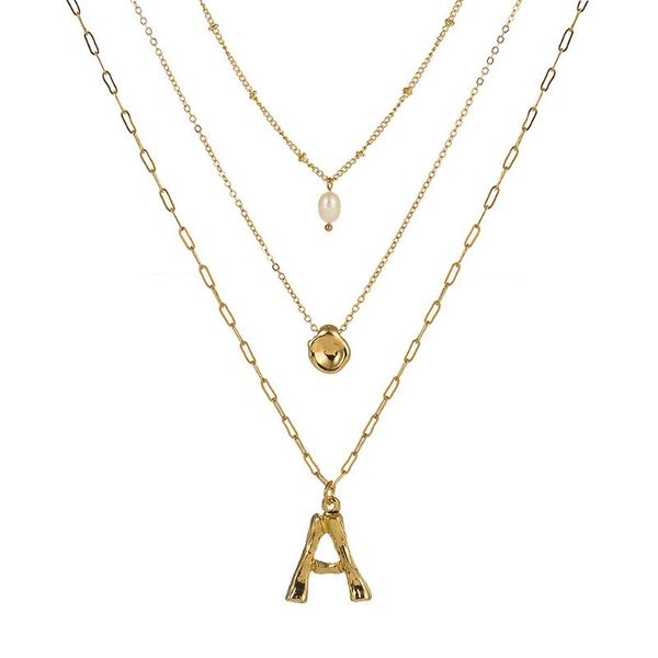 pendant necklaces a-z 26 initials alphabet letter necklace with gold color fresh water big custom name jewelry bijoux, Silver
pendant necklaces a-z 26 initials alphabet letter necklace with gold color fresh water big custom name jewelry bijoux, Silver