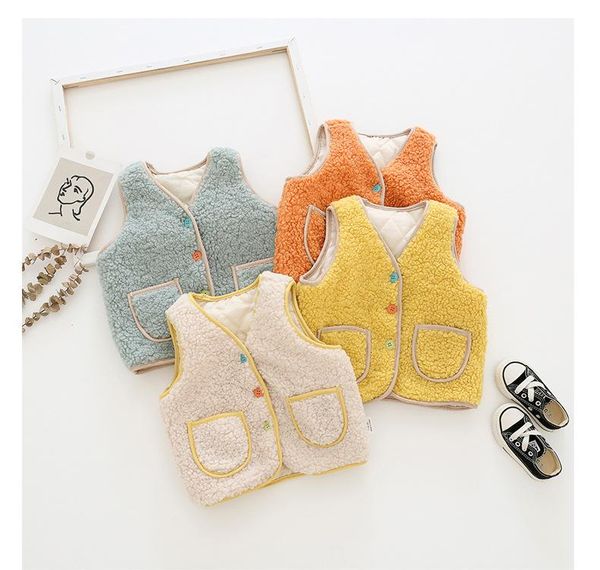 children's clothing autumn and winter baby boys girls lamb cashmere vest toddler cardigan warm 2-7y waistcoat, Camo
children's clothing autumn and winter baby boys girls lamb cashmere vest toddler cardigan warm 2-7y waistcoat, Camo