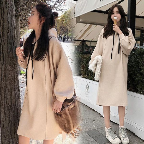 women's hoodies & sweatshirts casual autumn plush korean long sleeve loose medium length hooded pullovers 2021 fashion clothes, Black
women's hoodies & sweatshirts casual autumn plush korean long sleeve loose medium length hooded pullovers 2021 fashion clothes, Black
