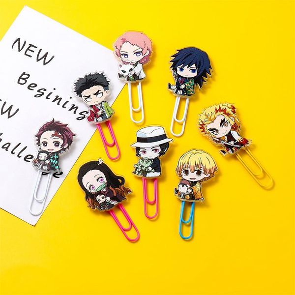 bookmark demon slayer cute book marker kimetsu no yaiba paperclip stationery kawaii school office supplies accessories
bookmark demon slayer cute book marker kimetsu no yaiba paperclip stationery kawaii school office supplies accessories