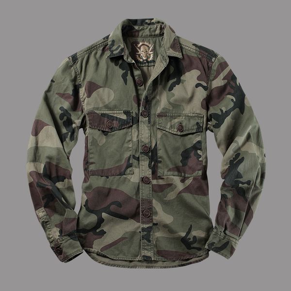 men's casual shirts men outdoor camouflage military uniform breathable wear-resistant cotton cargo climbing traning hunting a hgtr, White;black
men's casual shirts men outdoor camouflage military uniform breathable wear-resistant cotton cargo climbing traning hunting a hgtr, White;black