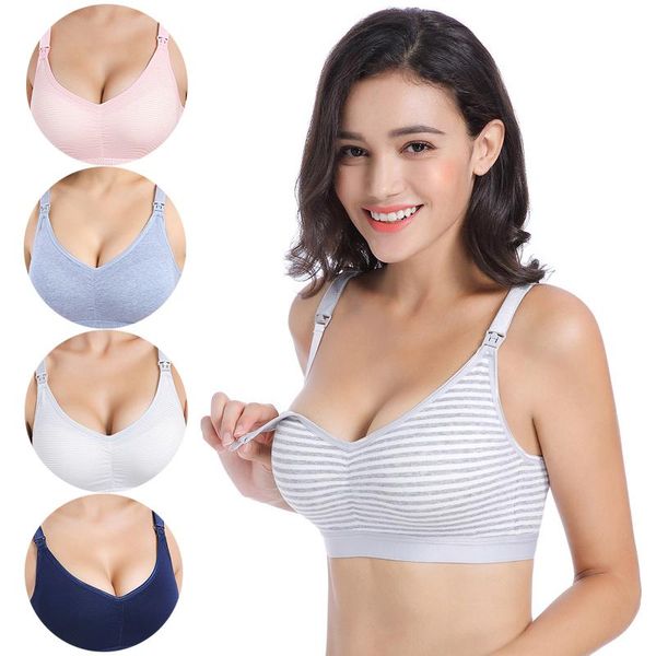 maternity intimates breastfeeding underwear bra sports nursing for feeding padded cotton pregnant women pregnancy seamless, White
maternity intimates breastfeeding underwear bra sports nursing for feeding padded cotton pregnant women pregnancy seamless, White