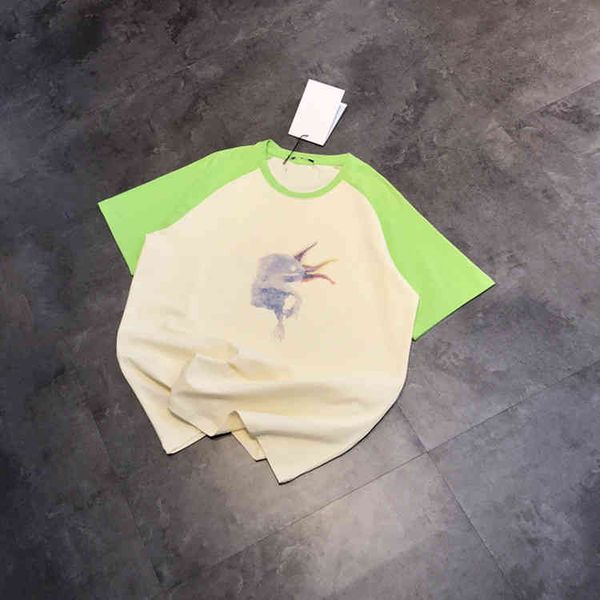 2022 factory wholesale new high version we star same college style korean contrast color little monster women's t-shirt pullover short, White
2022 factory wholesale new high version we star same college style korean contrast color little monster women's t-shirt pullover short, White