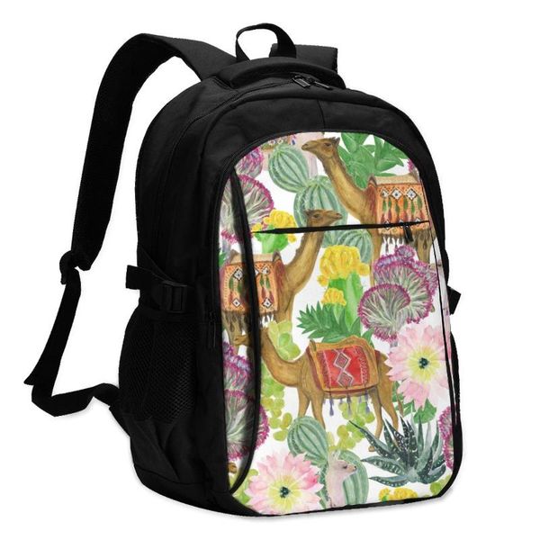 backpack usb boys cycling sports travel versatile fashion watercolor llamas camels cacti garden student school
backpack usb boys cycling sports travel versatile fashion watercolor llamas camels cacti garden student school