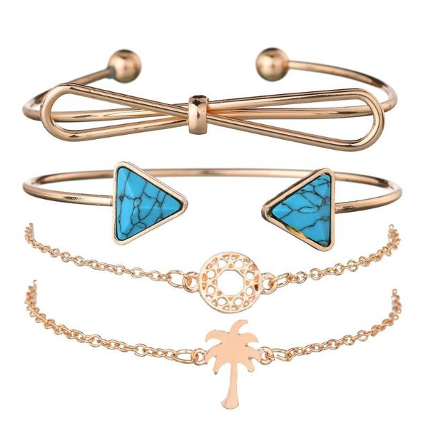 charm bracelets kingdeng 4/pcs fashion style zinc alloy metal vintage accessories geometric women 2021 bow gold, Golden;silver
charm bracelets kingdeng 4/pcs fashion style zinc alloy metal vintage accessories geometric women 2021 bow gold, Golden;silver