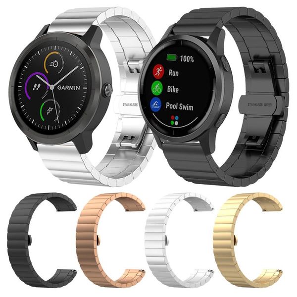 watch bands 18mm 22mm 20mm stainless steel band for garmin venu vivoactive 4 4s 3 forerunner 245 645 metal strap bracelet watchband, Black;brown
watch bands 18mm 22mm 20mm stainless steel band for garmin venu vivoactive 4 4s 3 forerunner 245 645 metal strap bracelet watchband, Black;brown