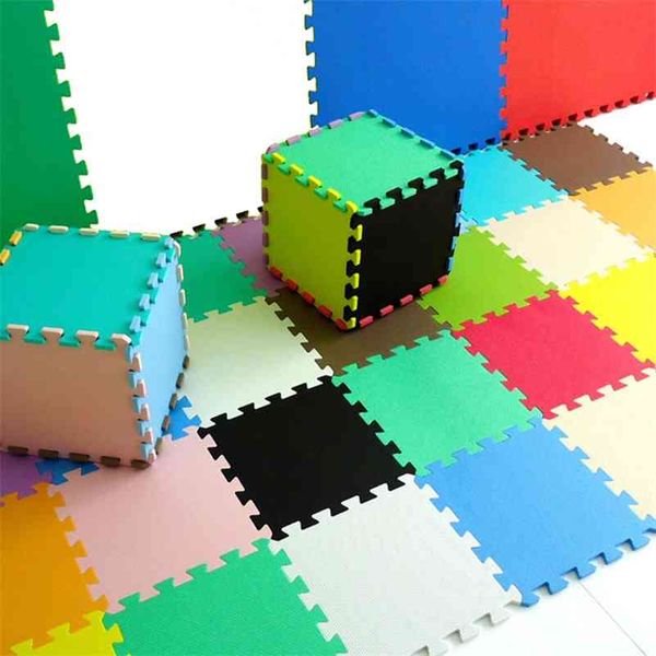 24 pcs/set baby eva foam puzzle play mat /kids rugs toys carpet for childrens interlocking exercise floor tiles,each:29*29*0.8cm 210402
24 pcs/set baby eva foam puzzle play mat /kids rugs toys carpet for childrens interlocking exercise floor tiles,each:29*29*0.8cm 210402