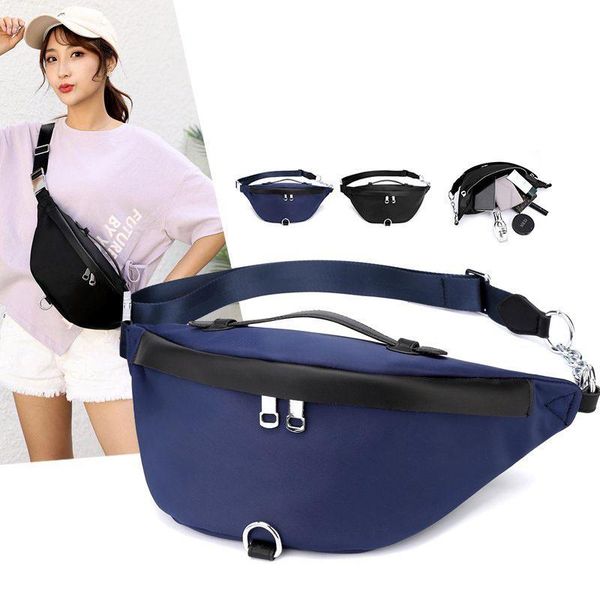 fashion waist bag women chest nylon solid color shoulder bags belt purse fanny pack travel crossbody pouch handbag
fashion waist bag women chest nylon solid color shoulder bags belt purse fanny pack travel crossbody pouch handbag
