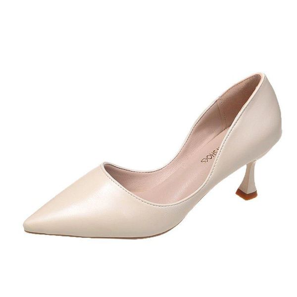 dress shoes 2021 spring and summer solid color women's single korean high heels fashion simple sandals, Black
dress shoes 2021 spring and summer solid color women's single korean high heels fashion simple sandals, Black