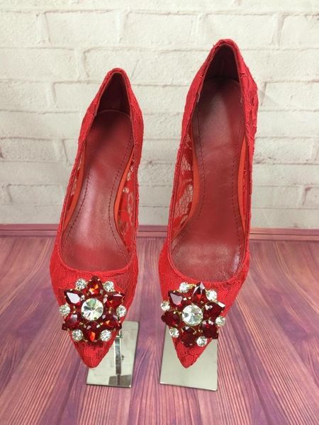 women pumps high thin heels lace shoes slip on party wedding stiletto shoe glitter crystal embellished luxury dress, Black
women pumps high thin heels lace shoes slip on party wedding stiletto shoe glitter crystal embellished luxury dress, Black