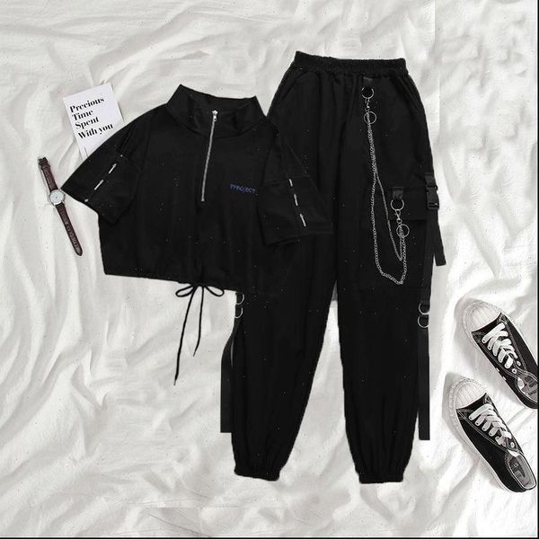 gothic black cargo harajuku womens pant punk chain trousers hip hop mall goth streetwear techwear egirl grunge, Black;white
gothic black cargo harajuku womens pant punk chain trousers hip hop mall goth streetwear techwear egirl grunge, Black;white