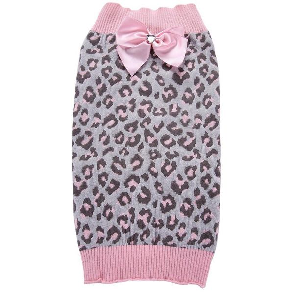 dog apparel leopord pattern bow pet clothes teddy large 2021 autumn and winter style sweater
dog apparel leopord pattern bow pet clothes teddy large 2021 autumn and winter style sweater