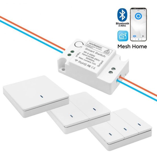 smart home control mesh app remote dual-control switch rf2.4g stickers on-off device works with alexa google
smart home control mesh app remote dual-control switch rf2.4g stickers on-off device works with alexa google