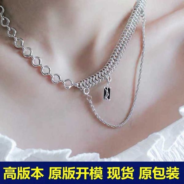 kvk necklace women's fashion light xury minority clavicle chain necklace venom pendant black twist splicing accessories, Silver
kvk necklace women's fashion light xury minority clavicle chain necklace venom pendant black twist splicing accessories, Silver