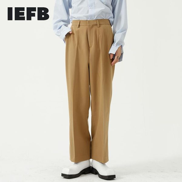 men's suits & blazers iefb autumn fashion wide leg suit pants korean loose straight trend casual business trousers 2021 bottoms 9y8362, White;black
men's suits & blazers iefb autumn fashion wide leg suit pants korean loose straight trend casual business trousers 2021 bottoms 9y8362, White;black