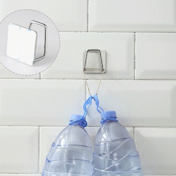 hooks & rails self adhesive multi-purpose hook stainless steel kitchen bathroom wall door rack bag towel hanger silver holder
hooks & rails self adhesive multi-purpose hook stainless steel kitchen bathroom wall door rack bag towel hanger silver holder