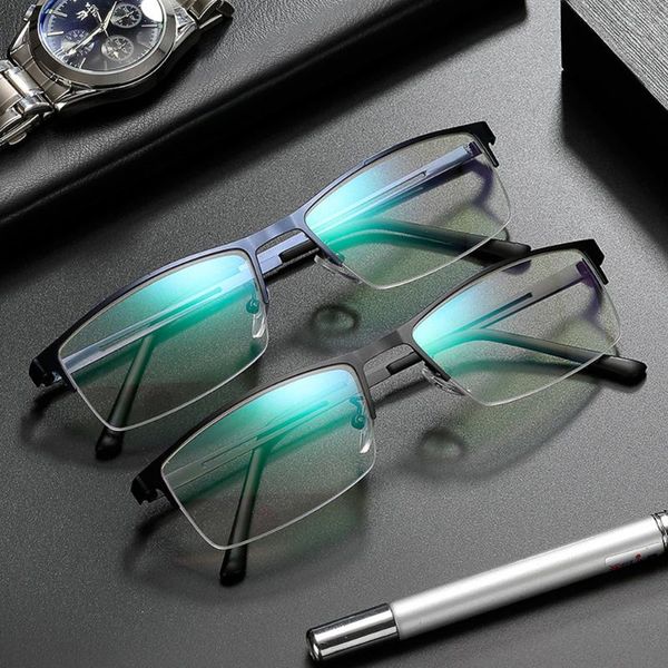 sunglasses 1pc blue light blocking glasses metal half frame flat mirror eyewear men women fashion anti glare computer goggles, White;black
sunglasses 1pc blue light blocking glasses metal half frame flat mirror eyewear men women fashion anti glare computer goggles, White;black