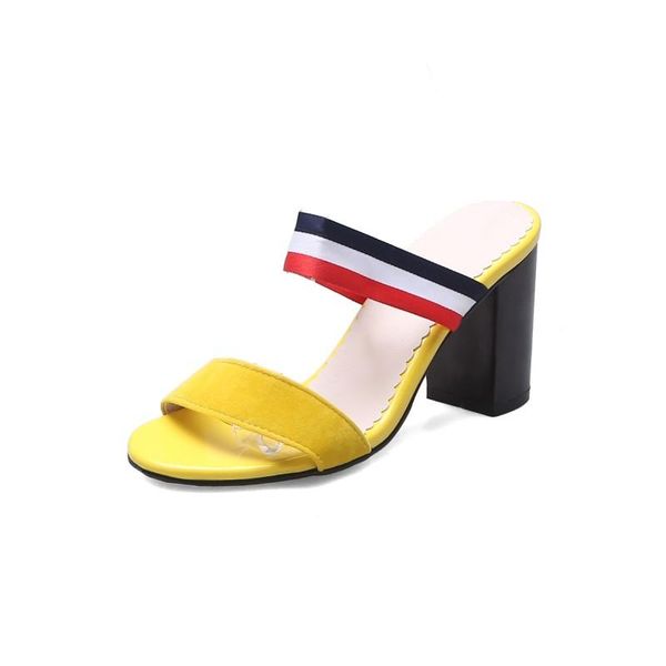 big size personalized contrast sandals high heels women shoes woman summer ladies, Black
big size personalized contrast sandals high heels women shoes woman summer ladies, Black