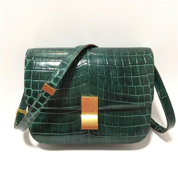evening bags 2021 cowhide handbags crocodile pattern tofu bag box small square retro simple shoulder diagonal
evening bags 2021 cowhide handbags crocodile pattern tofu bag box small square retro simple shoulder diagonal