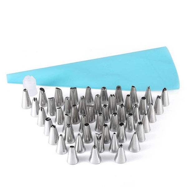 baking & pastry tools arrival 48pcs stainless steel cakes and desserts decoration head kit -grade piping tips set for kitchen/baking/hom
baking & pastry tools arrival 48pcs stainless steel cakes and desserts decoration head kit -grade piping tips set for kitchen/baking/hom
