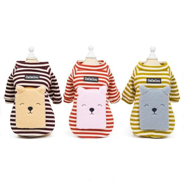 dog apparel cartoon clothes bear clothing for dogs hoodies small super pet outfits cute autumn winter striped print pink ropa para perro
dog apparel cartoon clothes bear clothing for dogs hoodies small super pet outfits cute autumn winter striped print pink ropa para perro