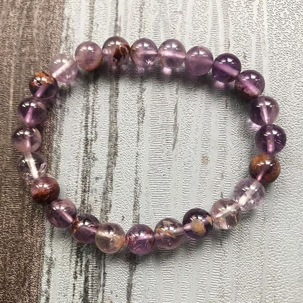 tennis 8mm healing stone mala bracelets for women purple super seven bracelet girls, Golden;silver
tennis 8mm healing stone mala bracelets for women purple super seven bracelet girls, Golden;silver