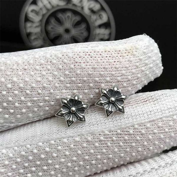 925 pure sier ch crosin original ear plug six star earrings for men and women personalized thai sier earrings, Silver
925 pure sier ch crosin original ear plug six star earrings for men and women personalized thai sier earrings, Silver