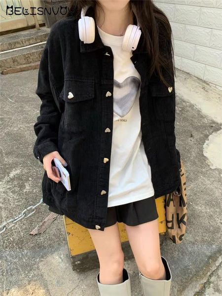 women's jackets corduroy jacket medium and long black spring autumn ins ioose big size net red all over the atudents', Black;brown
women's jackets corduroy jacket medium and long black spring autumn ins ioose big size net red all over the atudents', Black;brown