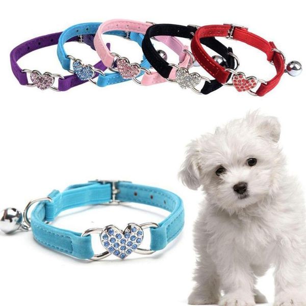 cat collars & leads 2021 heart bling collar with safety belt and bell cherry adjustable kitty kitten lovely collars(6.8''-10.8
cat collars & leads 2021 heart bling collar with safety belt and bell cherry adjustable kitty kitten lovely collars(6.8''-10.8