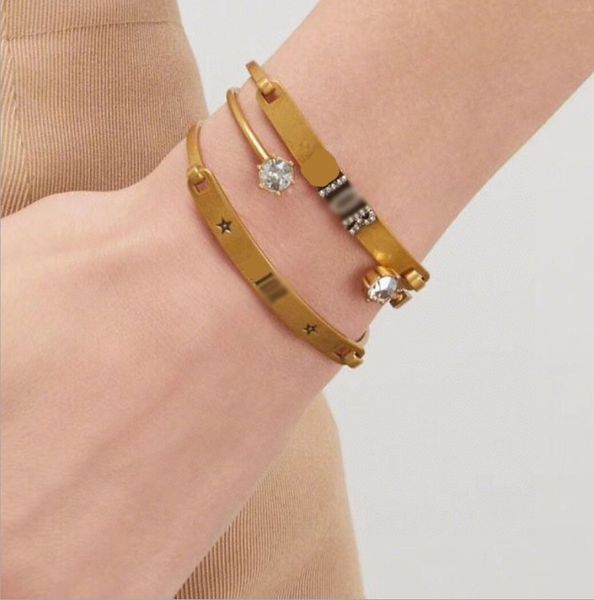 new letter inlaid diamond gold three piece bracelet, and fine jewelry sale 02gc, Black
new letter inlaid diamond gold three piece bracelet, and fine jewelry sale 02gc, Black