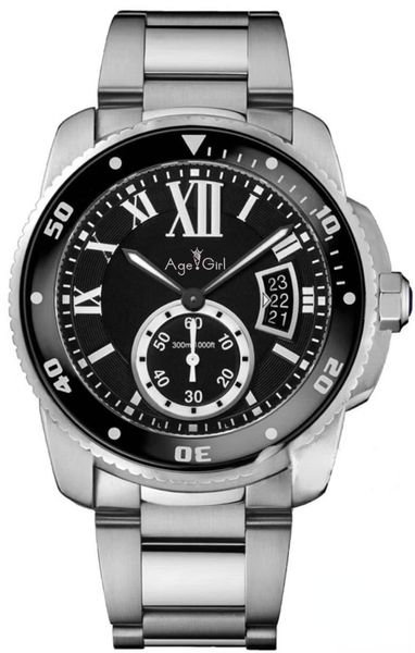 wristwatches men quartz chronograph ceramic bezel stainless steel satch black blue white rose gold sapphire watch, Slivery;brown
wristwatches men quartz chronograph ceramic bezel stainless steel satch black blue white rose gold sapphire watch, Slivery;brown