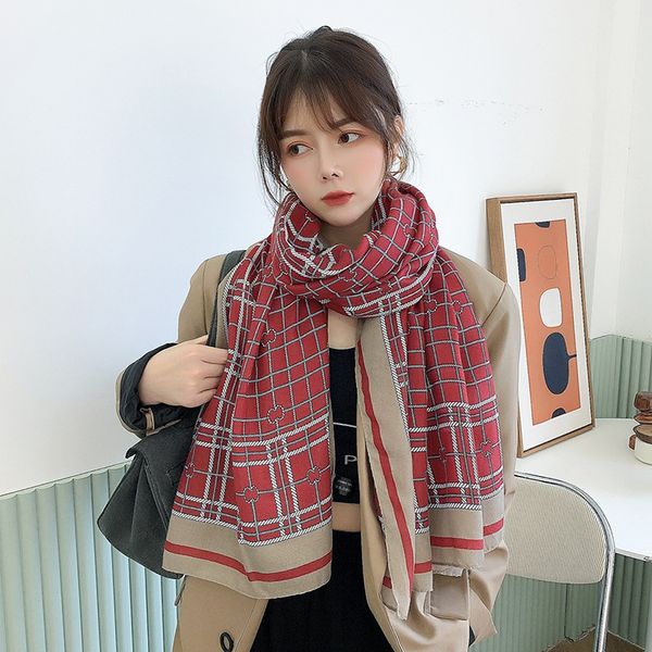 autumn and winter new womens scarf fashion printed striped plaid warm scarf thickened scarf wholesale, Blue;gray
autumn and winter new womens scarf fashion printed striped plaid warm scarf thickened scarf wholesale, Blue;gray
