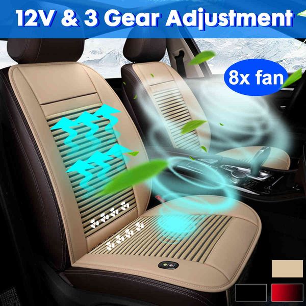 4/8 built-in 12v cooling car seat cushion cover with air ventilated fan conditioned cooler pad 3 speed adjustable
4/8 built-in 12v cooling car seat cushion cover with air ventilated fan conditioned cooler pad 3 speed adjustable