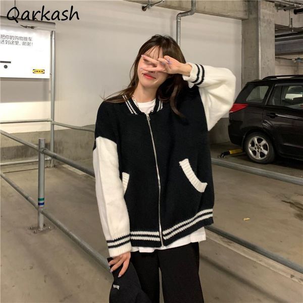 women's jackets basic women couple harajuku loose female simple knitting spring all-match outerwear bf style korean college chic, Black;brown
women's jackets basic women couple harajuku loose female simple knitting spring all-match outerwear bf style korean college chic, Black;brown