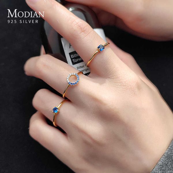 brands water drop round square blue crystal opening 925 sterling silver ring for women korea style 3 fine jewelry 210707
brands water drop round square blue crystal opening 925 sterling silver ring for women korea style 3 fine jewelry 210707
