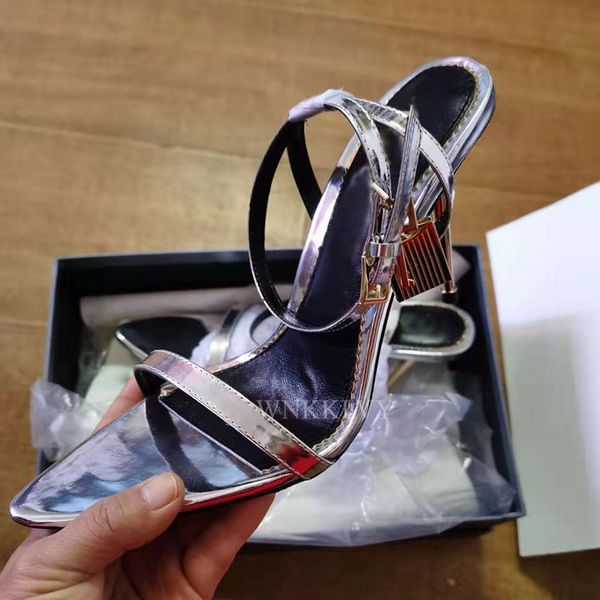 sandals blue denim thin metal sandals with women's high heels narrow band lock of gold ankle brace summer dress shoes dyg2, Black
sandals blue denim thin metal sandals with women's high heels narrow band lock of gold ankle brace summer dress shoes dyg2, Black