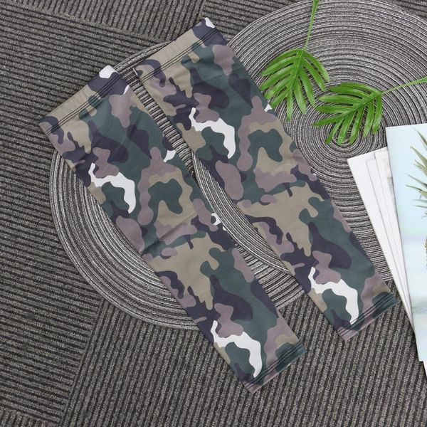 camouflage ice silk cuff arm guard sleeves outdoor riding fishing sun uv protection elbow & knee pads, Black;gray
camouflage ice silk cuff arm guard sleeves outdoor riding fishing sun uv protection elbow & knee pads, Black;gray